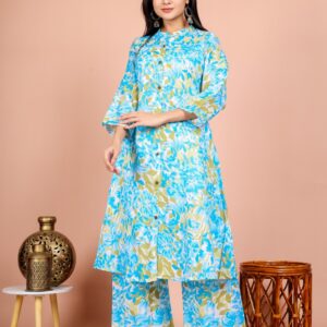 Aline Kurti With Plazo